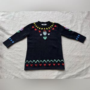 Stella McCartney Kids Tulip Embroidery Sweater Dress (2Y)